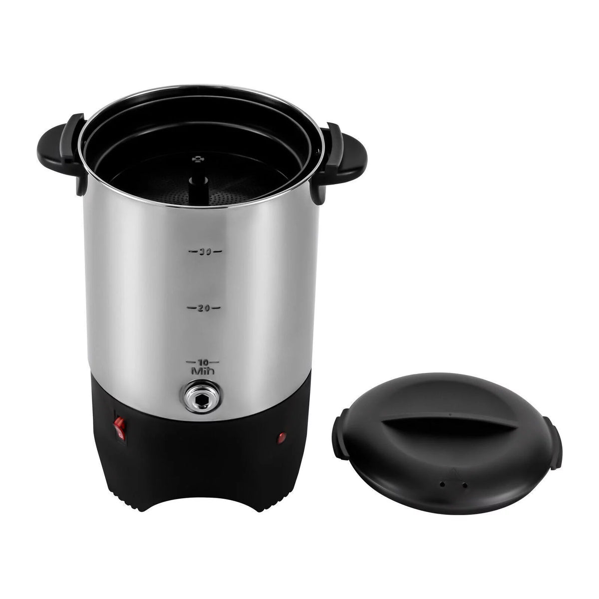 1000W 30 Cup Stainless Steel Electric Coffee Urn V9870