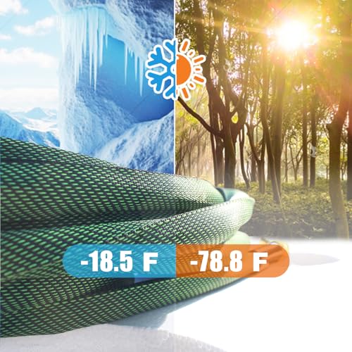 100 ft Flexible Tangle Free Garden Hose with 10 Function Nozzle H81476