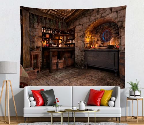 Halloween Tapestry Wall Hanging 118''x98'' D3525