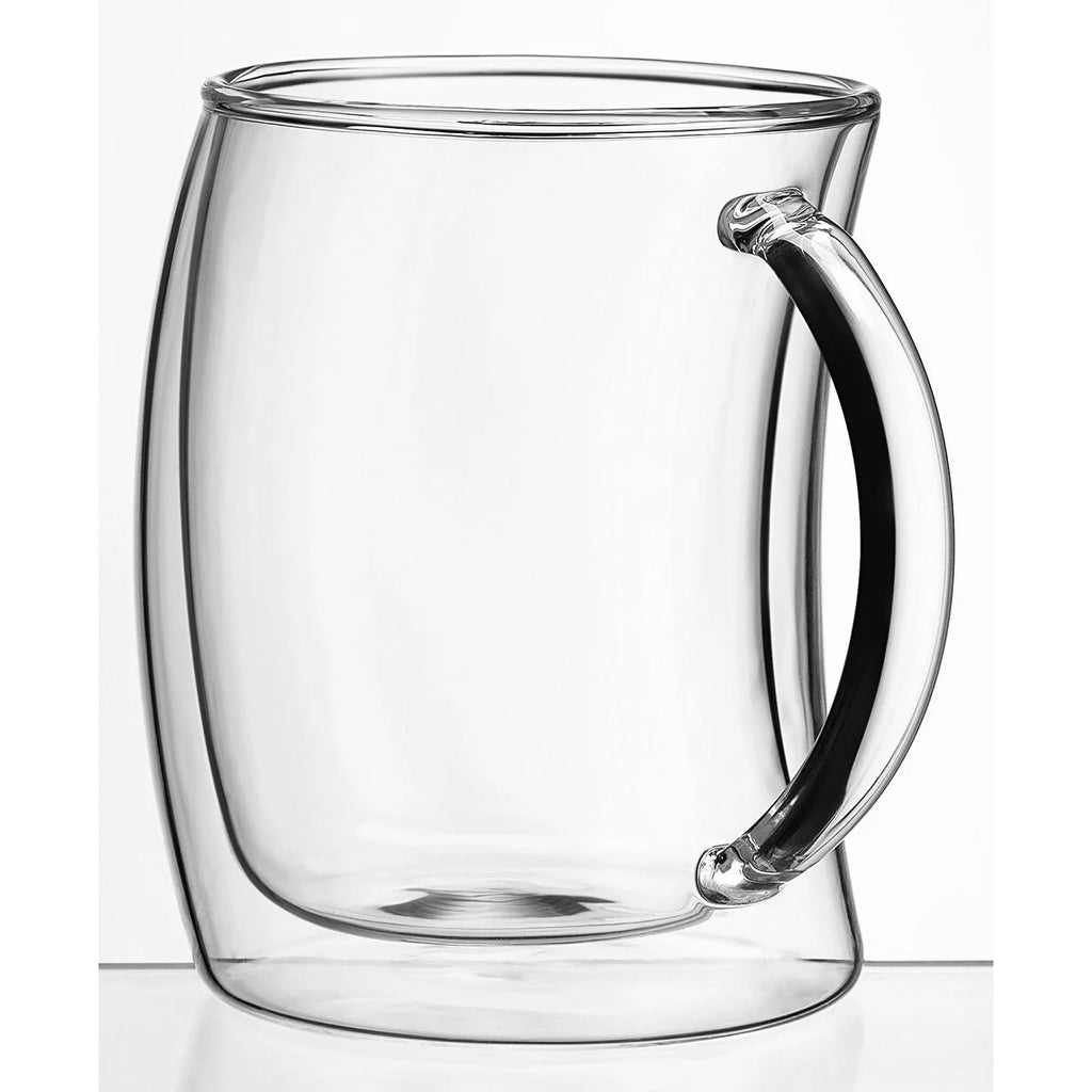 Double Wall Insulated Coffee Mug 13 oz Set of 2 B7398