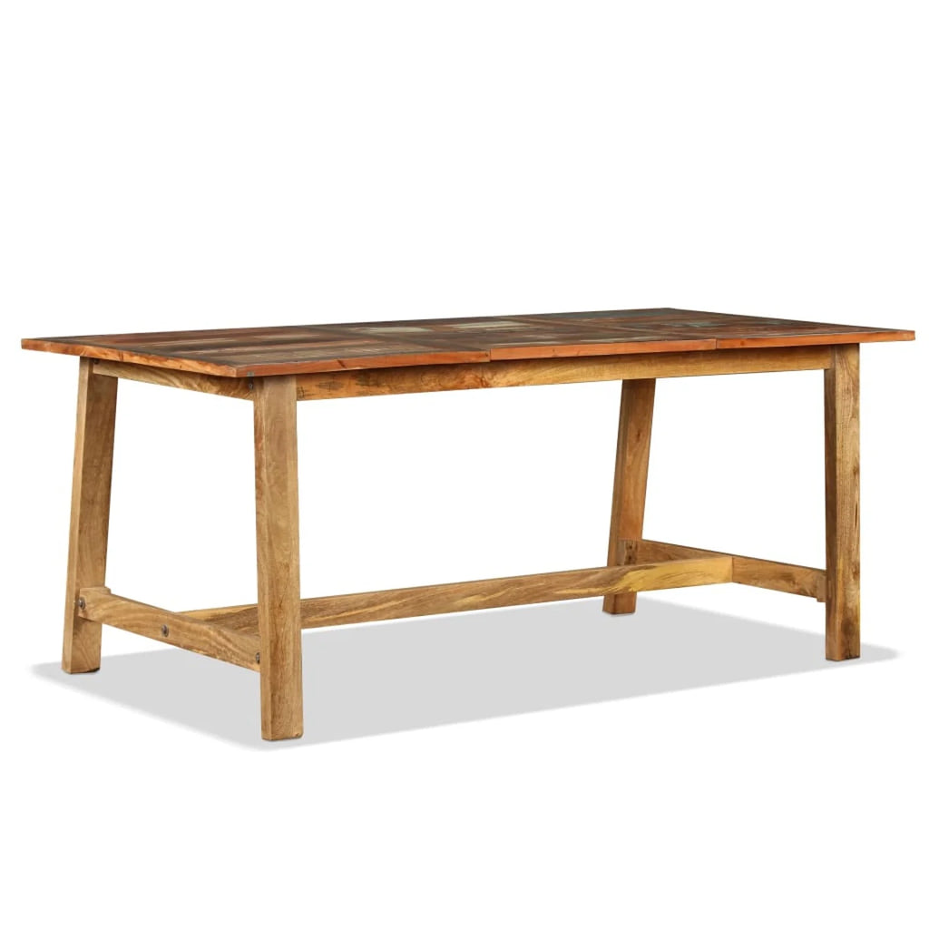 Solid Reclaimed Wood Dining Table F91191