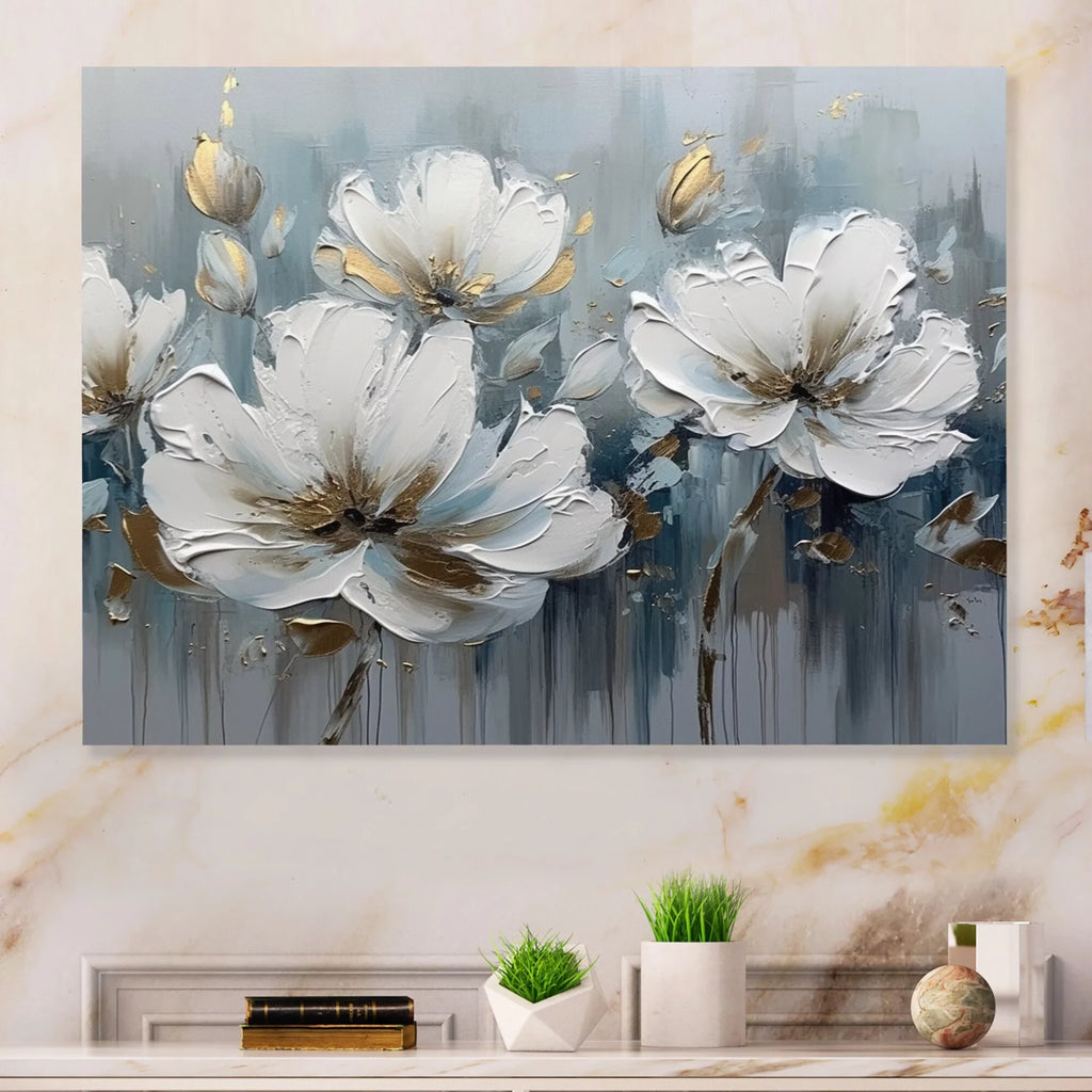 Floral Daisy Metal Wall Art Prints R3364