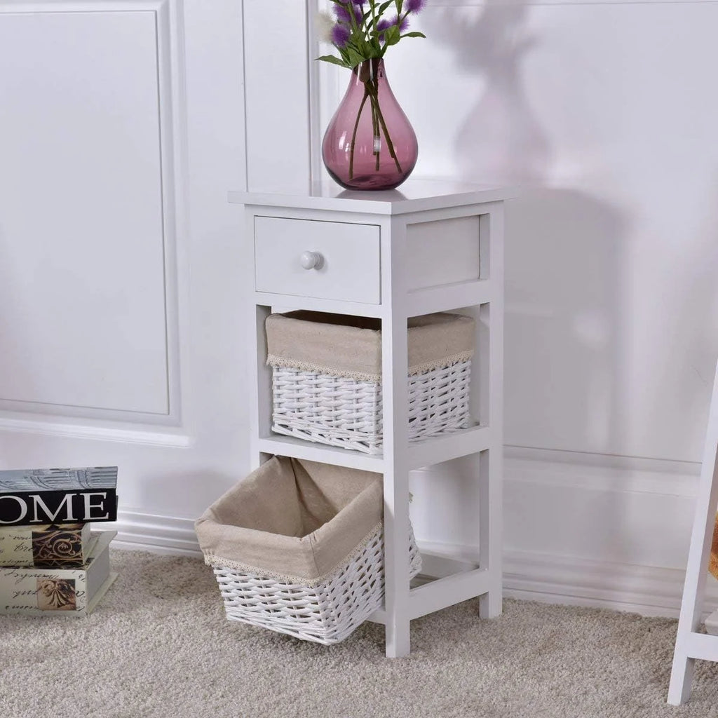 Wooden Bedside Table Nightstand K384905