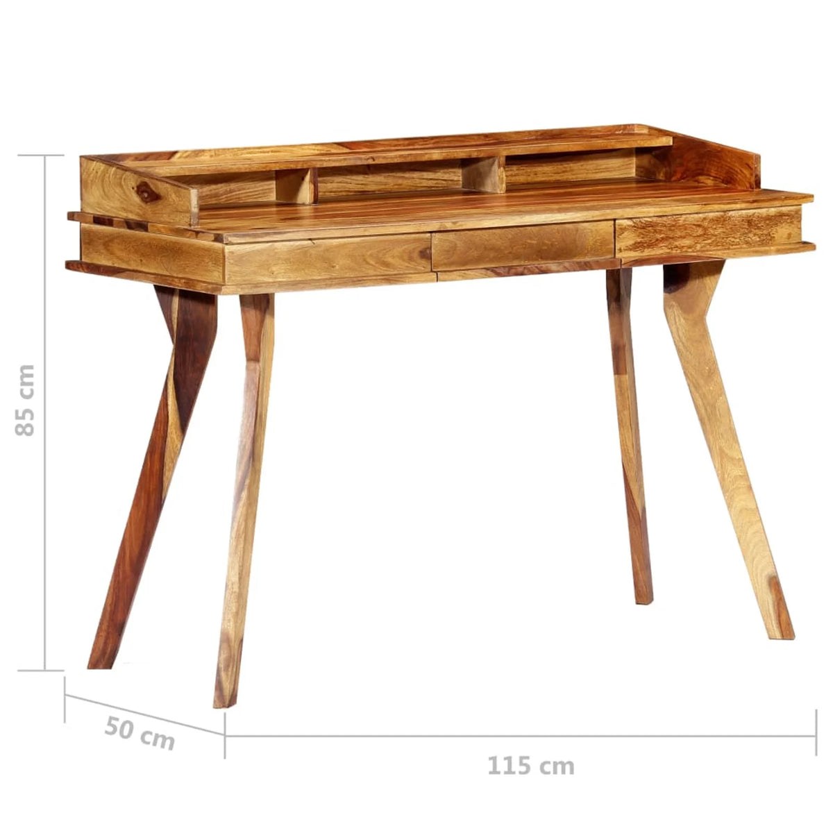 Solid Sheesham Wood Writing Desk V826533