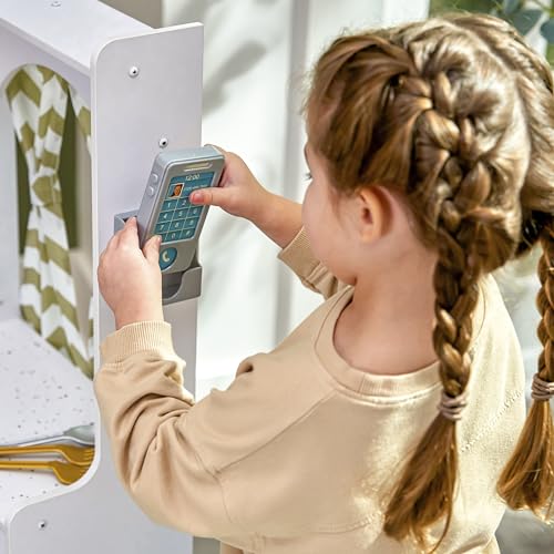 Wooden Corner Play Kitchen with Lights & Sounds A569706