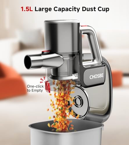Cordless Stick Vacuum 500W 40Kpa 45Mins 1.5L Dust Cup B486