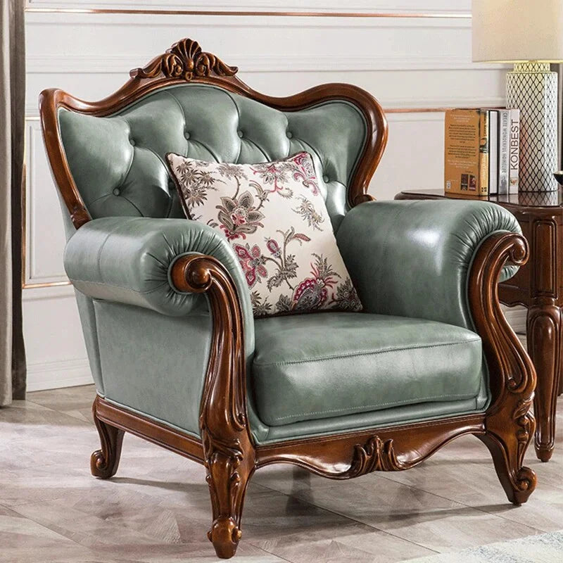 American Leather Solid Wood Sofa S7625