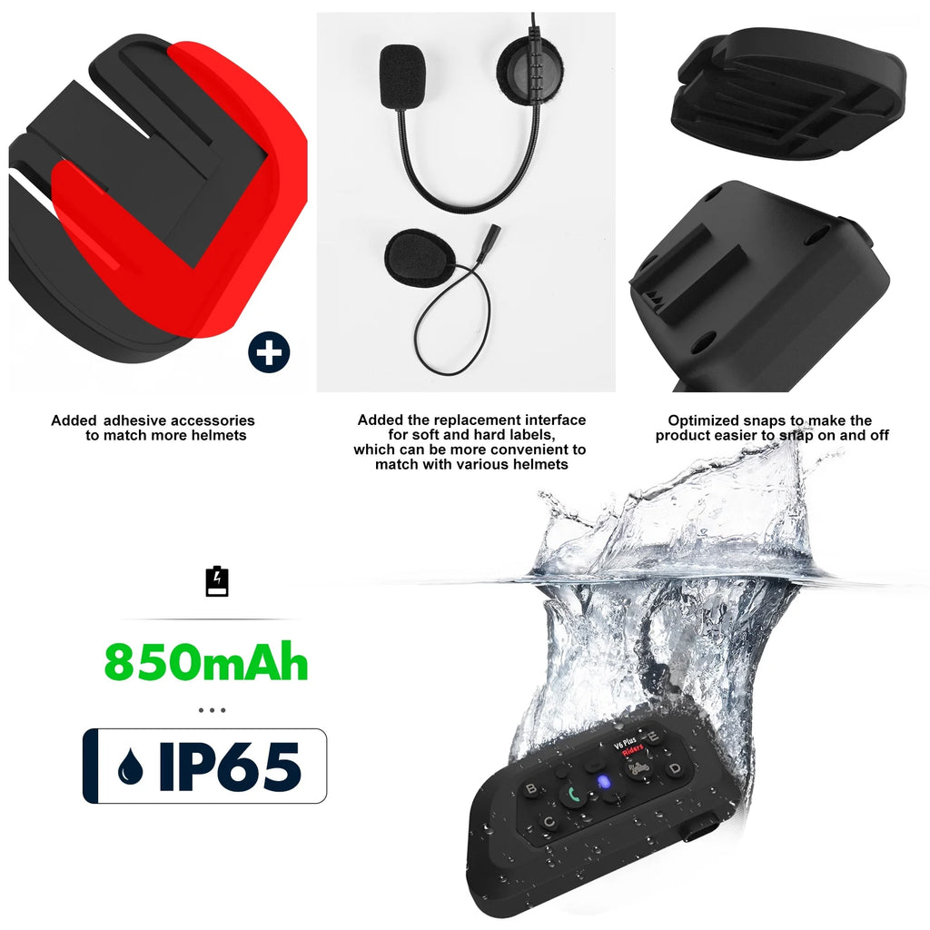 Helmet Headset Intercom H269010
